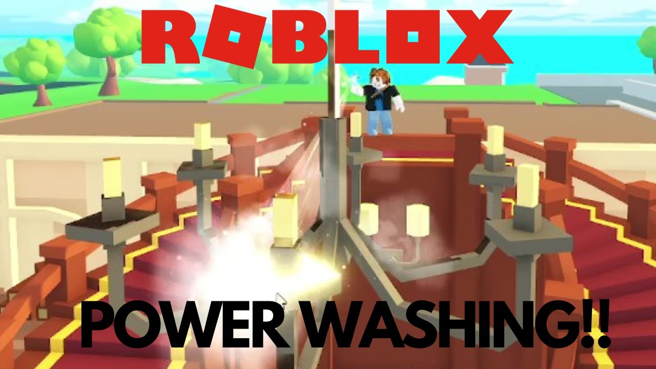 THE MOST SATISFYING GAME ON ROBLOX Roblox Power Wash Tycoon
