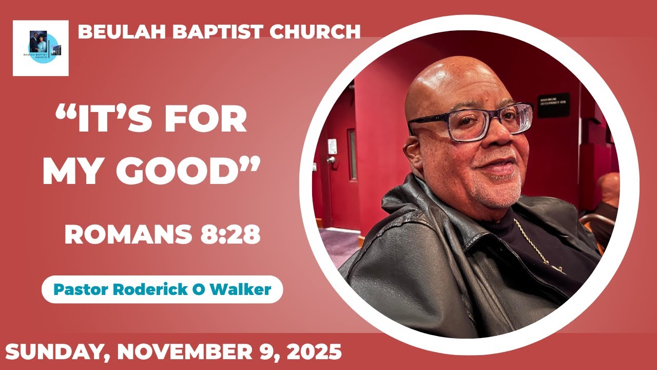 Pastor Roderick Williams Pastor Roderick O Walker's Sermon 11/9/25 - YouTube
