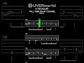 【BASS TAB】BLEACH OST | UVERWORLD - D-TECNOLIFE #shorts #basstabs #uverworld