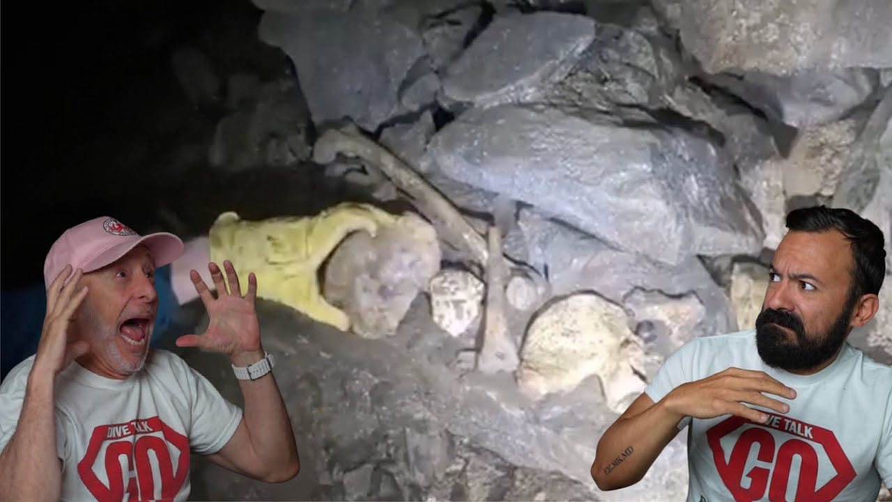 Divers React to 5 most disturbing caving videos