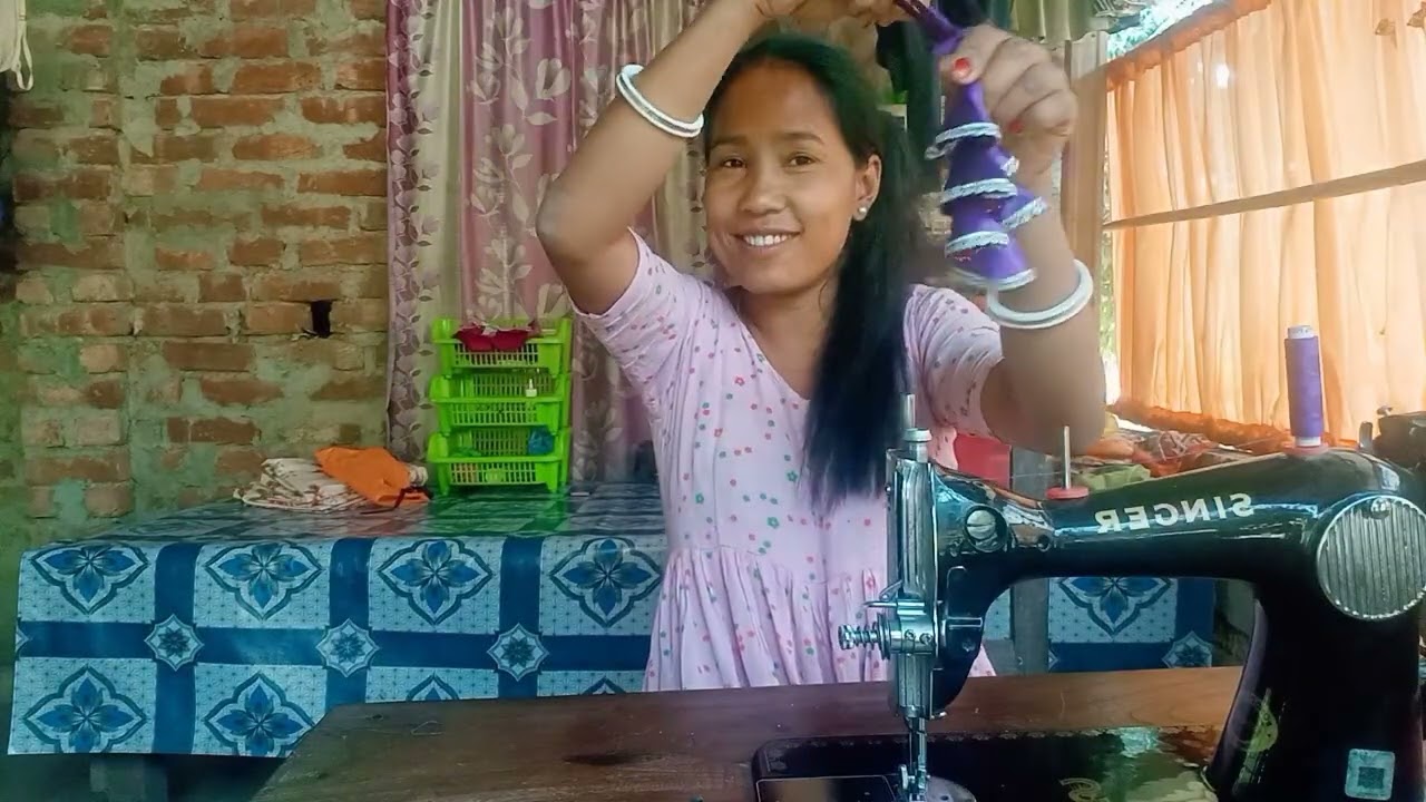 Aaj 36siz ka blouse cutting aur stitching Kiya