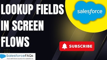 Lookup field in Salesforce Screen flow | Add Lookup field in Salesforce Screen Flow