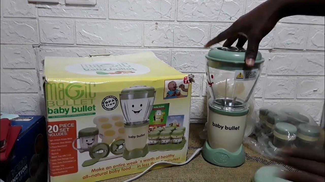 Baby Bullet Baby Food Maker Set, 20 Piece 