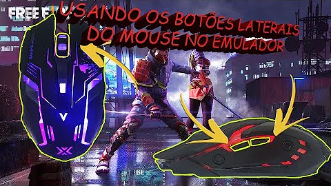 Como são chamados os botões do mouse?