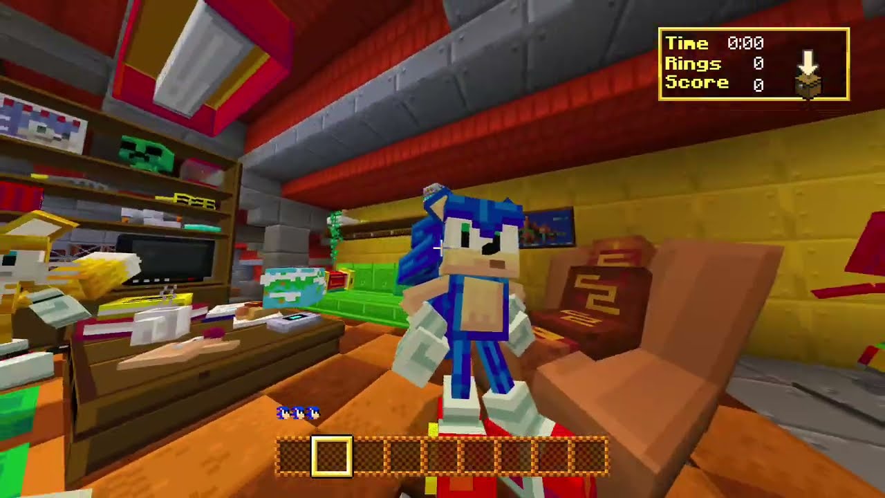 Minecraft | Sonic & Tails Mega Mansion Creation
