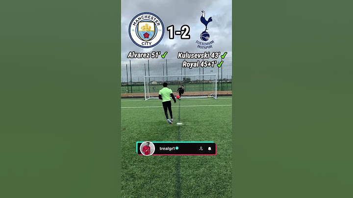 Man City vs Tottenham🔥⚽️