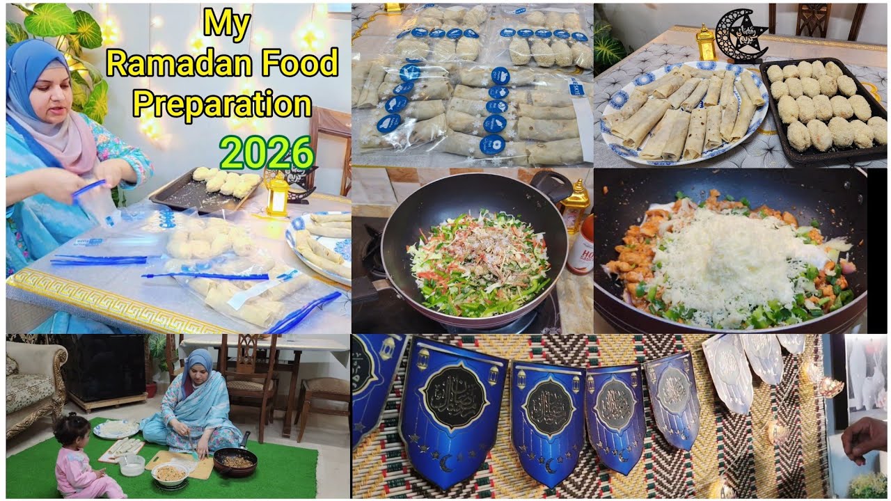 My Ramadan Food Preparation