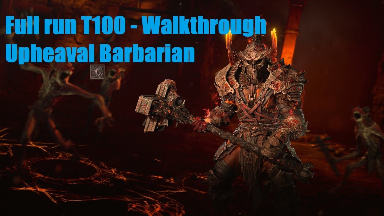 T100 speedrun s2 upheaval barb