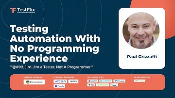 @#%!, Jim…I’m a Tester, Not A Programmer | Paul Grizzaffi | Codeless Automated Testing | TF