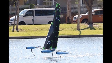 Mini40 - new foils, new rudder, smaller jib.