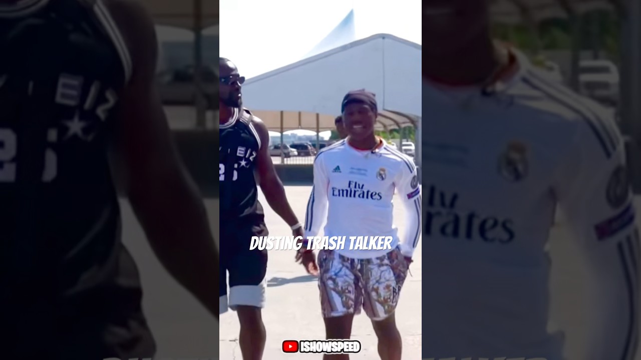 ISHOWSPEED Dusted A Trash Talker #Shorts #Ishowspeed