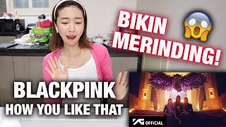 REAKSI CEWEK KOREA NONTON BLACKPINK - 'How You Like That' M/V | MERINDING BANGET! PLIS!