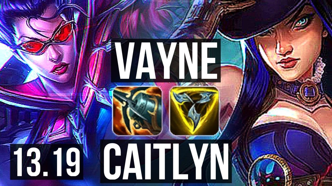 VAYNE & Soraka vs CAITLYN & Fiddlesticks (ADC) | 9/0/1, 1.9M mastery | BR Grandmaster | 13.19