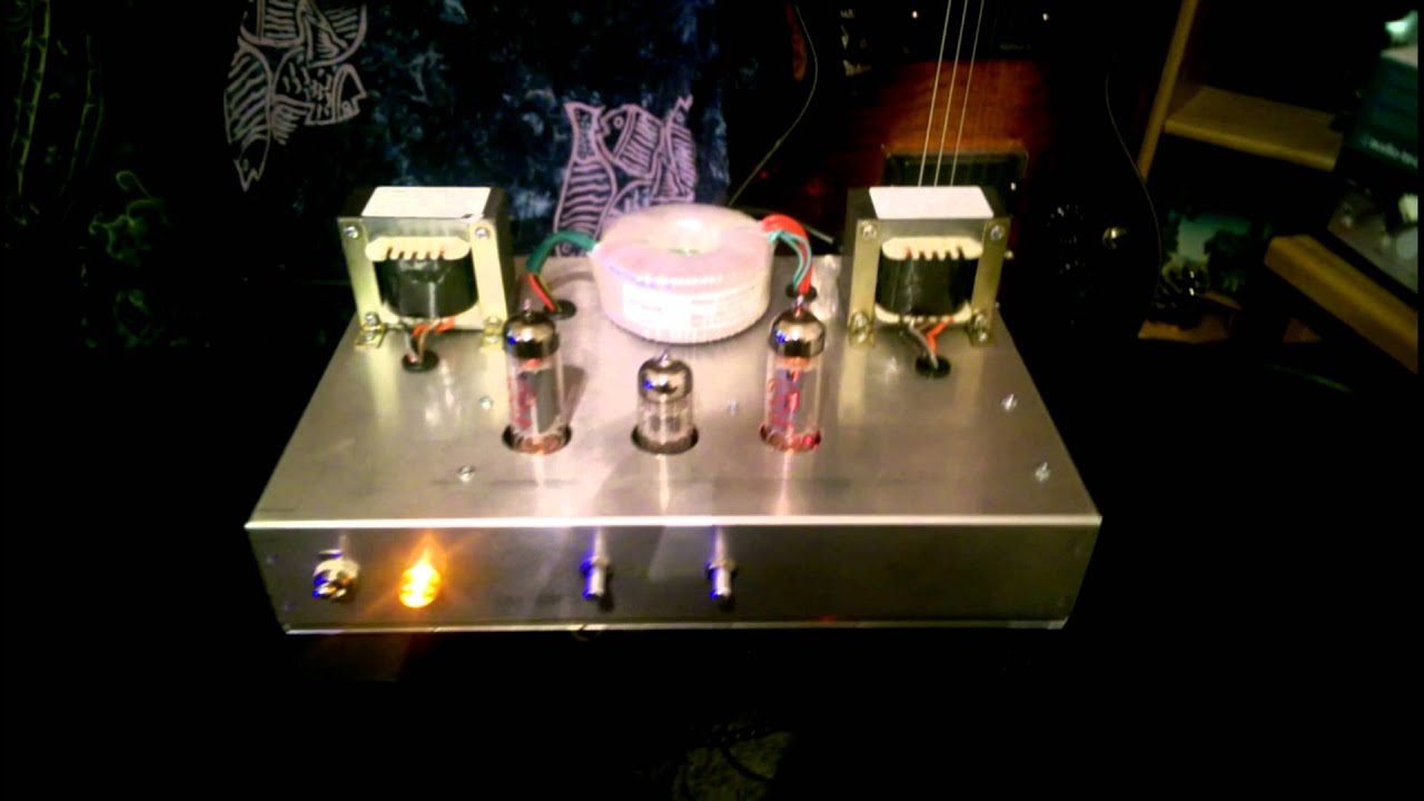 DIY el84 stereo amp YouTube