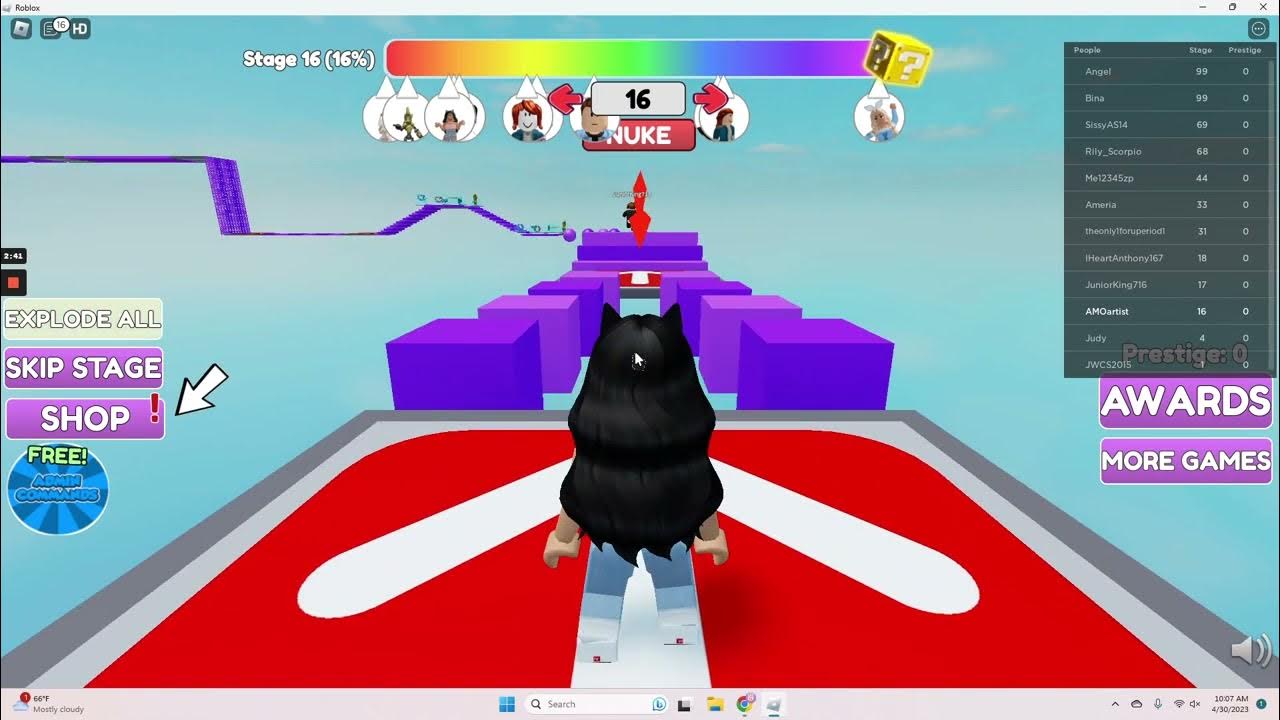PURPLE OBBY - YouTube