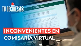 Carabineros informó de inusual número de conectados en Comisaría Virtual