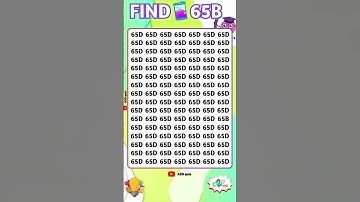 🐲FIND 65B🐲| Brain test 504 #spottheodd #braintestlevels #shorts