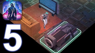 Cyberika: Action Adventure Cyberpunk RPG - Gameplay Walkthrough part 5 - Biochamber (iOS,Android)