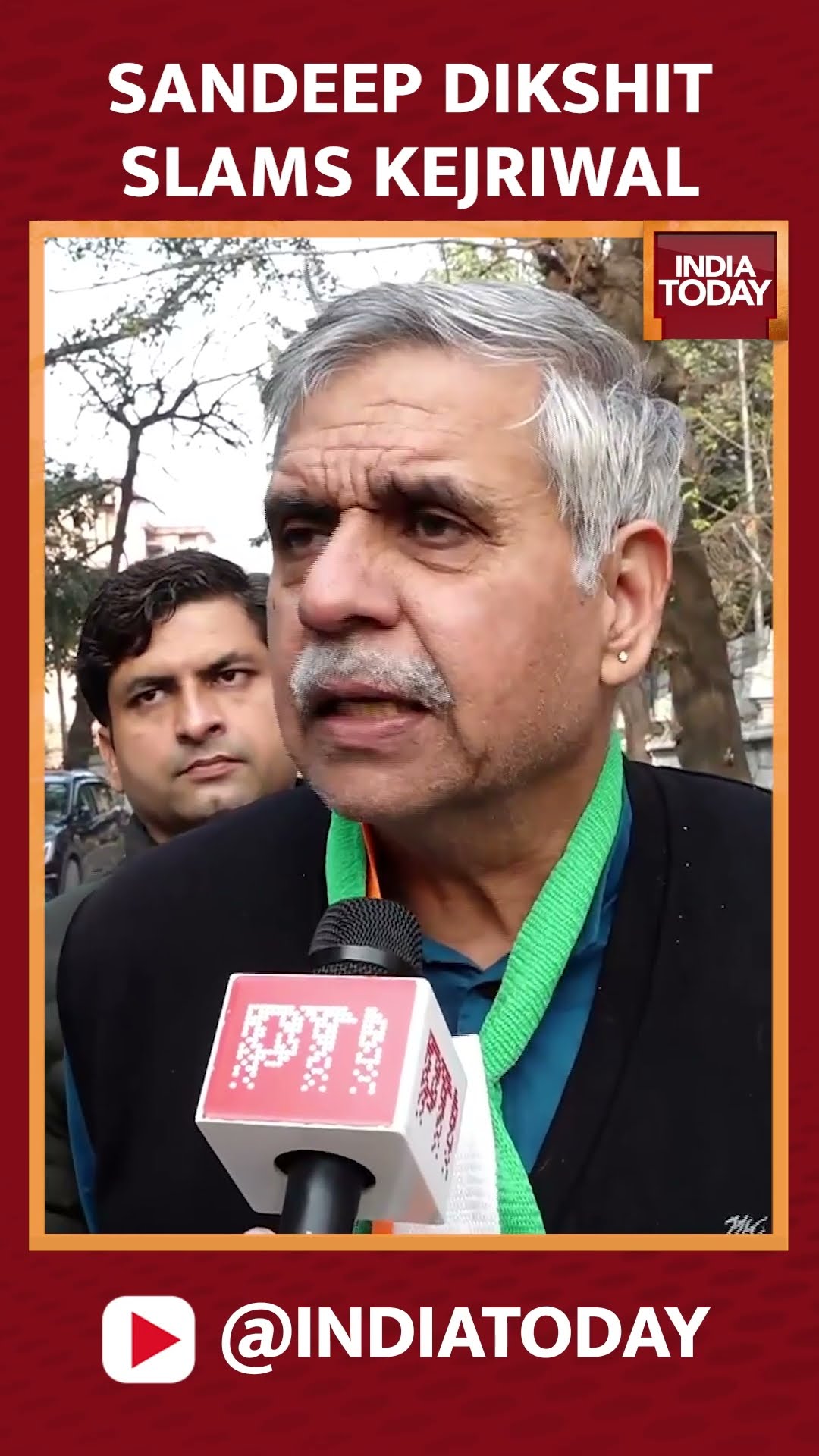 Congress Leader Sandeep Dikshit Slams AAP National Convener Arvind Kejriwal #shorts #sandeepdikshit