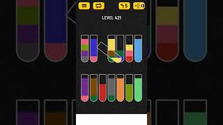 water sort puzzle level 421