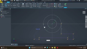 [2] Solid modeling with AI [Autodesk Inventor]: Sử dụng Lệnh Extrude, Camfer