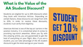 How to Get a Student Discounts on American Airlines - AirlinesFAQs 1-888-982-1907