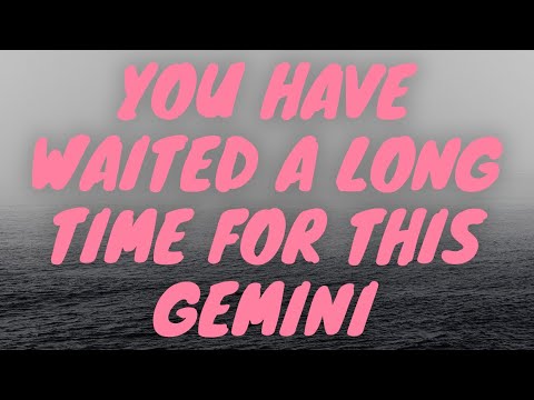 GEMINI - YOU HAVE WAITED A LONG TIME FOR THIS, GEMINI | July 7-14 | TAROT