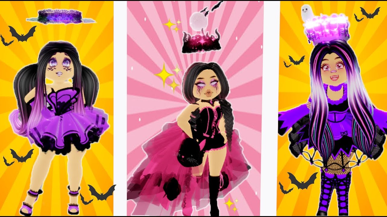Making The Perfect Outfit For EVERY Halloween Halo In Royale High - YouTube