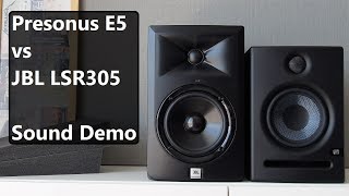 JBL LSR305 E5 || Sound Demo YouTube
