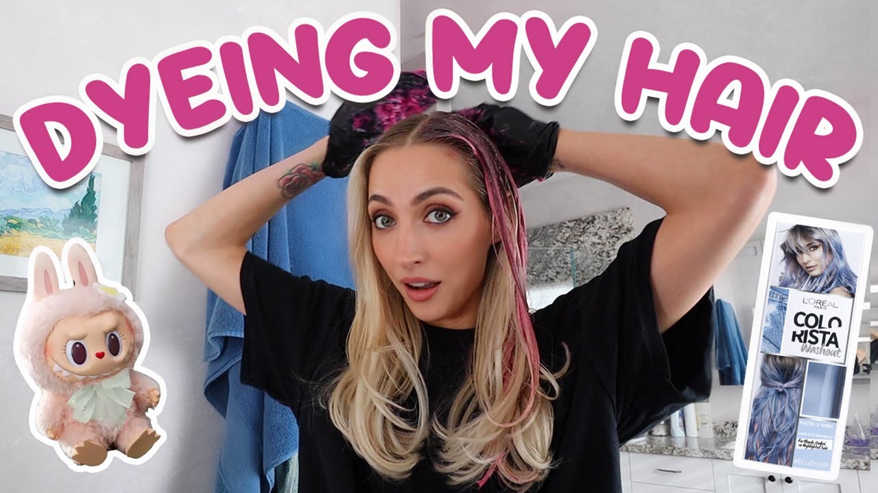 розовые волосы и мой секрет покупок | видеоблог