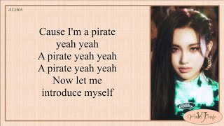 EVERGLOW (에버글로우) - Pirate (Easy Lyrics)