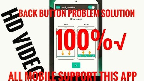 Oneplus 5 back button home button recent button problem solution Samsung 530 back button problem