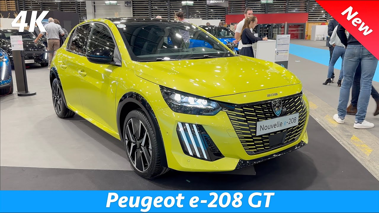 Peugeot E-208 (2023) More Powerful, More Efficient, And Up