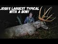 Josh's Largest Typical Whitetail EVER The Hunt For HollyWood! | Bowmar Bowhunting |