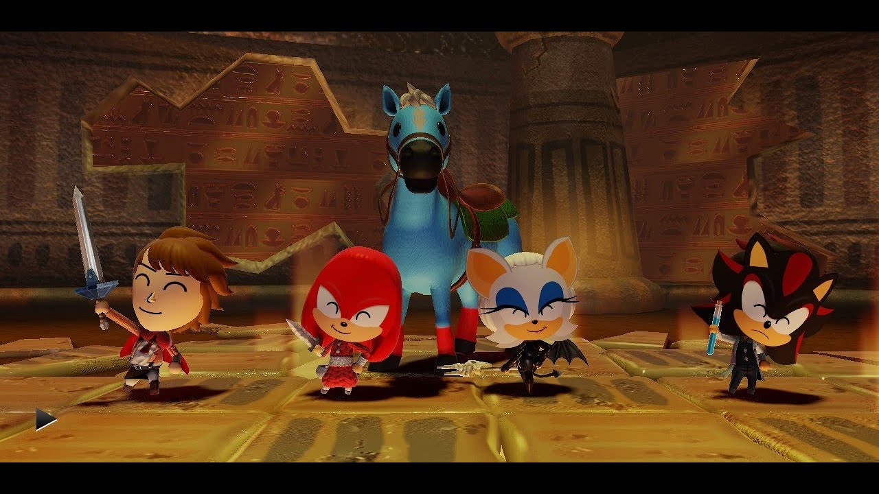 Sonic Miitopia (Switch): Neksdor Bosses