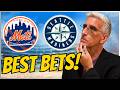 Mets vs Mariners BEST MLB Picks Today! MONDAY MLB Best Bets