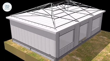 [Mô Phòng] Quá trình thi công nhà lắp ghép bằng Tấm Panel ALC | Vietarch - Vật liệu xanh