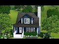 THE SIMS 3 SPEED BUILD | 2 Storey Starter Home