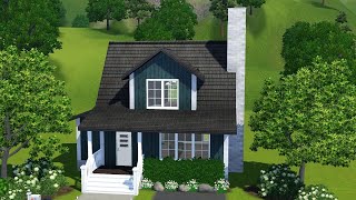 2 Storey Starter Home | Sims 3 Speed Build
