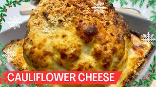 ? A Whole CAULIFLOWER CHEESE | Christmas Dinner Recipe - Can be made in the NINJA FOODI 15 IN 1