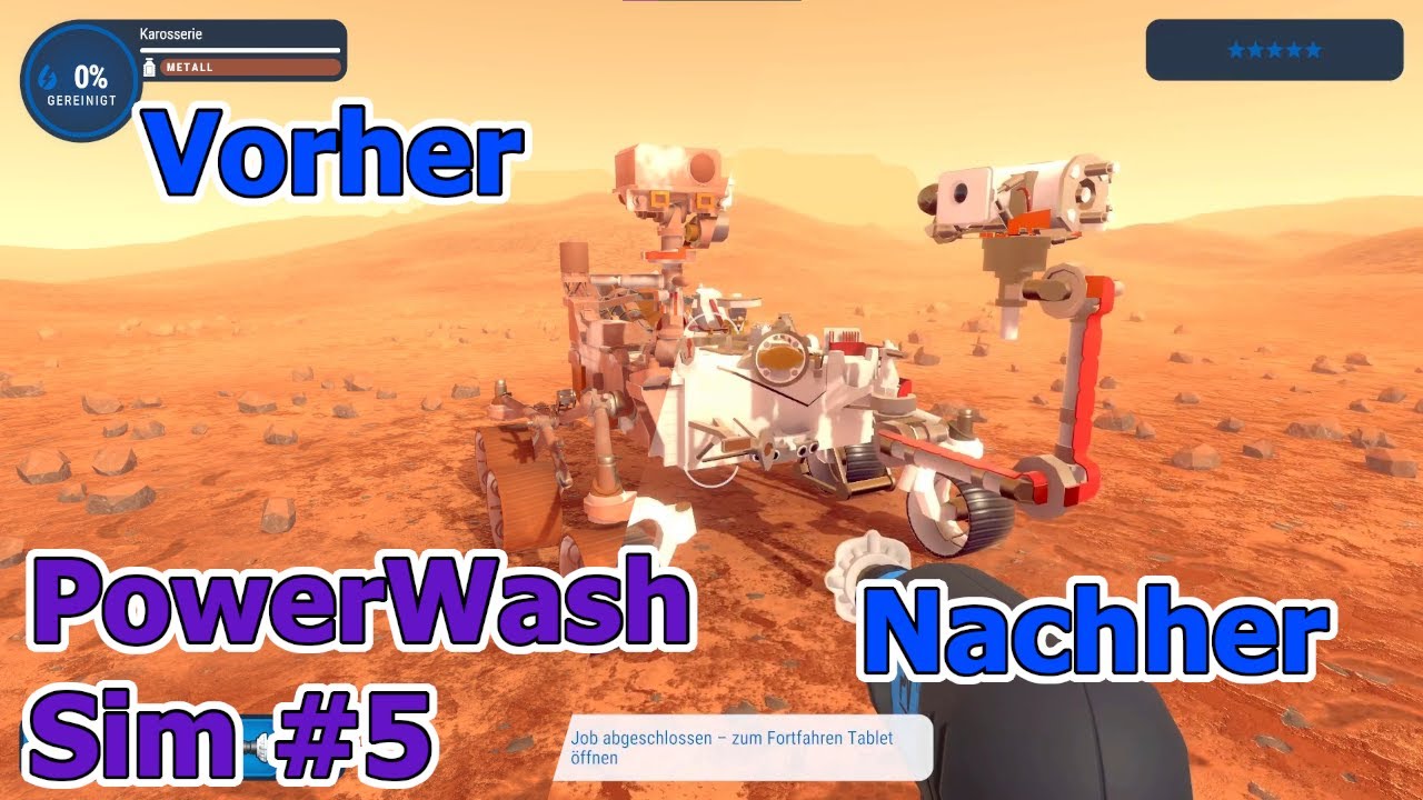 Mars rover simulator