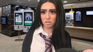 ASMR| Fight with chav in McDonald’s 🤛 (Role-play)