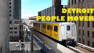 The People Mover | Downtown Detroit Drone 4K