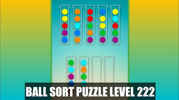 Ball Sorting Puzzle Game Level 222 | Ball Sort Puzzle Level 222 | GamingOn