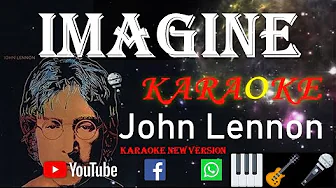 Imagine - john Lennon Karaoke song playback instrumental original key with chords and lyrics Imagine - john Lennon Karaoke song playback instrumental original key with chords and lyrics