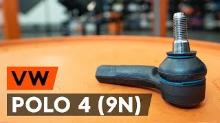 Como substituir ponteiras de direção VW POLO 4 (9N) [TUTORIAL AUTODOC]