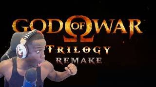 God Of War Trilogy Announced? My Live Reaction Sony State Of Play