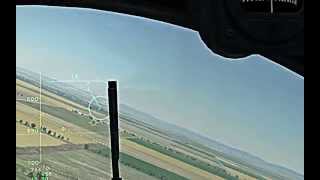 DCS 1.5: Damaged F15C vs SU-27 guns only dogfight