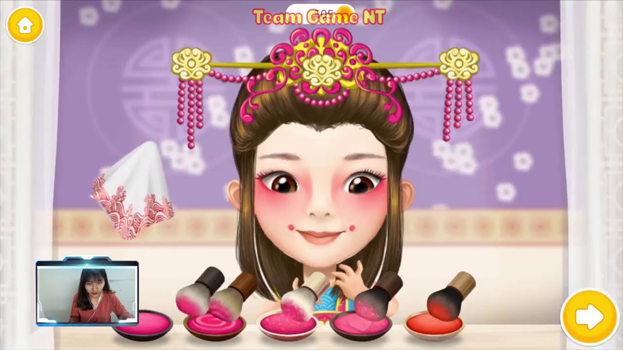 Girls and Kids Makeup Game Pretty Little Princess Game Cartoon for Kids ...