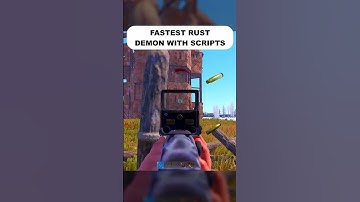 FASTEST RUST SCRIPTER💥  #rustpvp #rust #rustgame